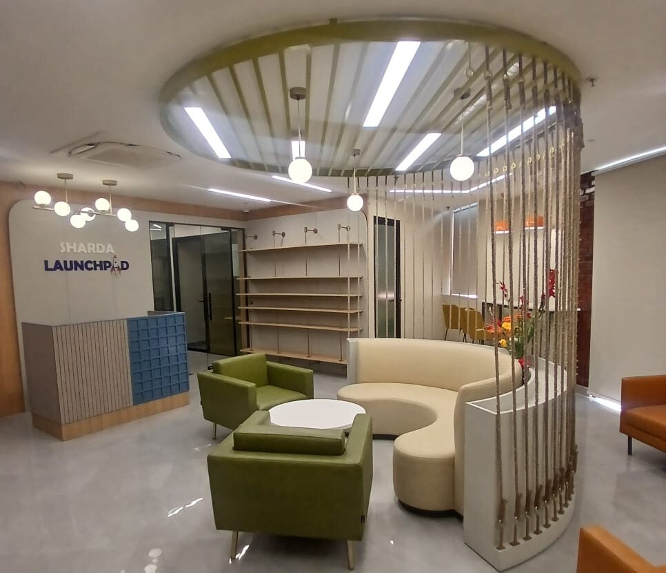 Launchpad lounge breakout area