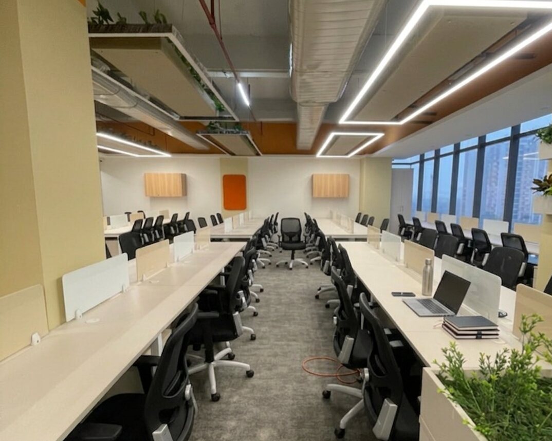 Corporate office workspace fit-out